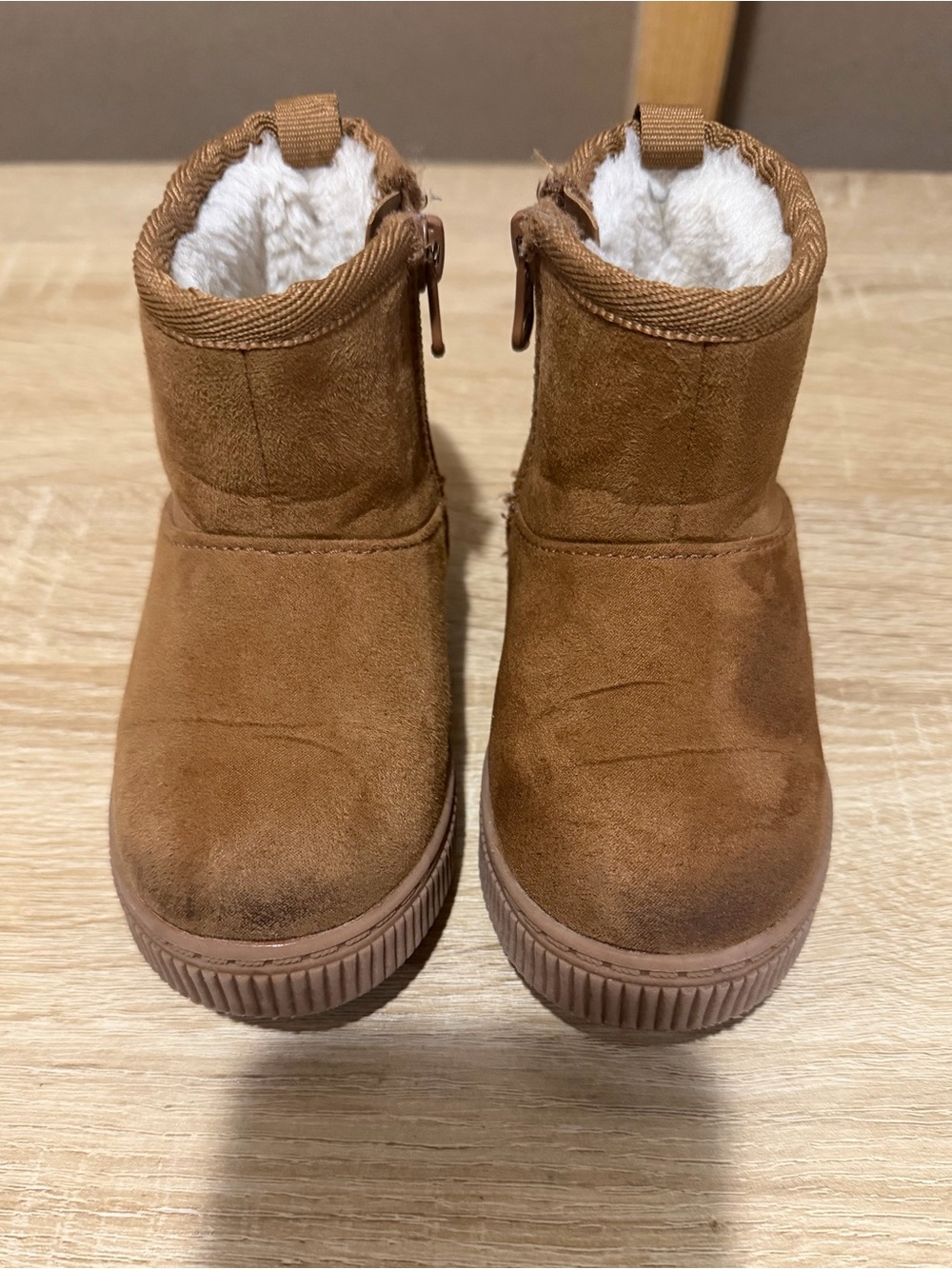 Cat & Jack Toddler Girl Brown Faux Suede Ankle boot 6c